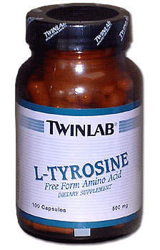 Twinlab L-Tyrosine 500 mg 100 капс / 100 caps