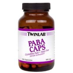 Twinlab Paba 500 mg 100 caps