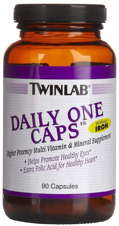 Twinlab Daily One Caps Without Iron 90 c