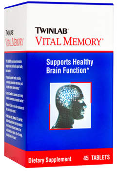 Twinlab Vital Memory 45 таб. Срок 03.18