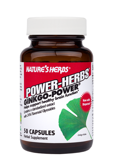 Twinlab Natures Herbs - Ginkgo-Power 50 капс