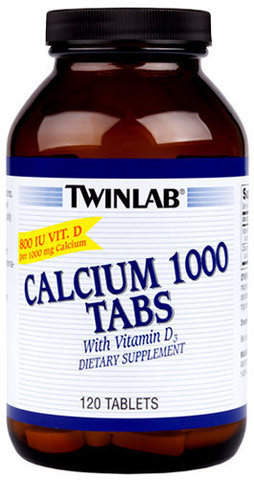 Twinlab Calcium 1000 Vit D 120 tabs / 120 таб