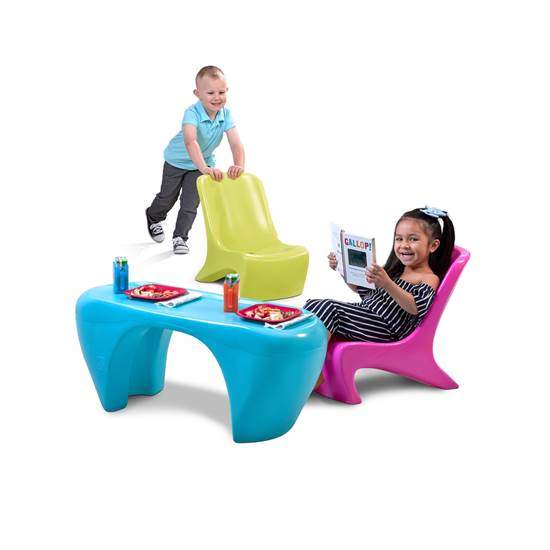 Step 2-Столик со стульями (разноцветные) Арт. 899499