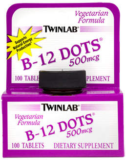 Twinlab B-12 Dots 100 tabs