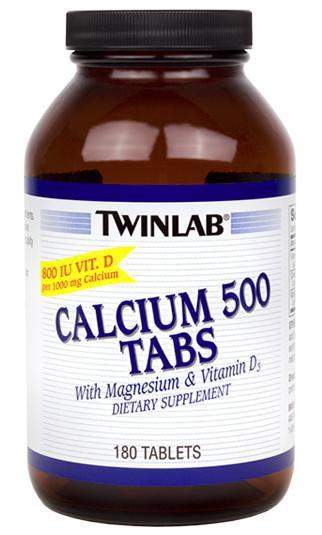 Twinlab Calcium 500 with Magnesium and Vitamin D 180 tabs