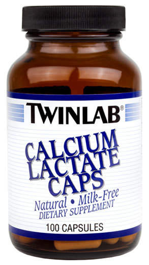 Twinlab Calcium Lactate 100 caps
