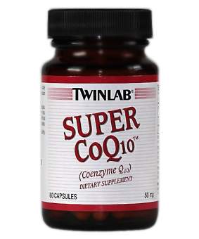 Twinlab Super CoQ10 50 mg 60 капс