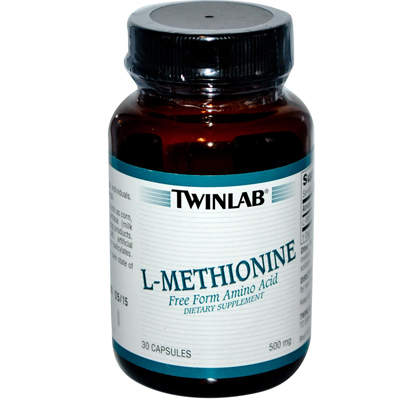 Twinlab L-Methionine 500 mg 30 капс / 30 caps