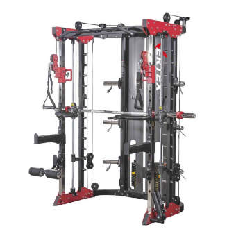 Двойная регулируемая тяга с машиной Смита и станцией для приседаний Apex Fitness GA-1000 Двойная регулируемая тяга с машиной Смита и станцией для приседаний Apex Fitness GA-1000