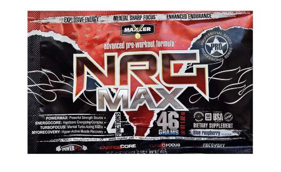 Maxler NRG MAX 46 гр / 2 порций