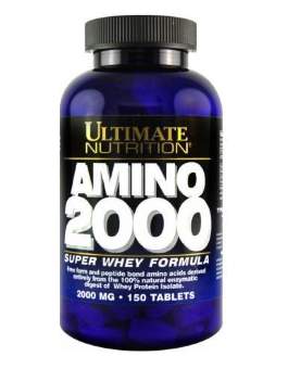 Ultimate Nutrition Whey Amino 2000 150 таб / 150 tab
