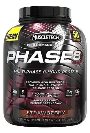 Muscletech Phase8 Multi Phase 2 кг / 4.5lb / 2000гр
