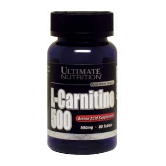Ultimate Nutrition L-carnitine 500 mg 60 капс