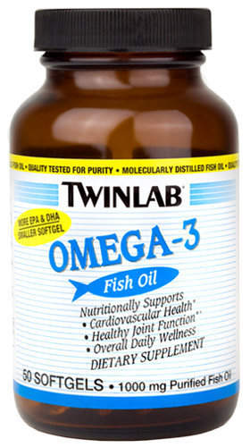 TwinLab Omega 3 Fish Oil 100 таб / 100 tab