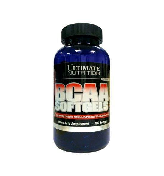 Ultimate Nutrition BCAA Softgels 180 капс / 180 caps