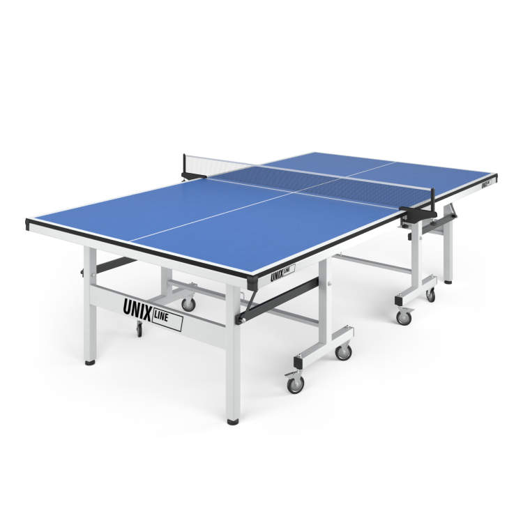 Профессиональный теннисный стол Unixline 25 mm MDF Blue