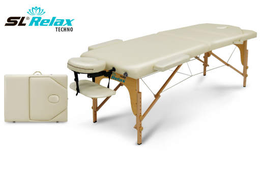 Массажный стол SL Relax Techno (beige) Бежевый