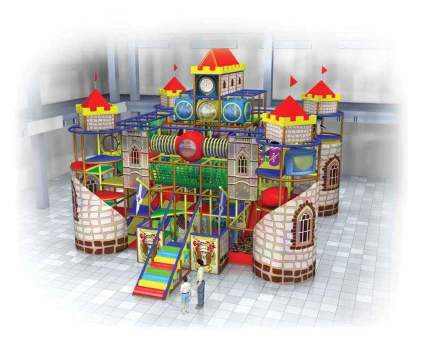 Детский игровой лабиринт "Замок"